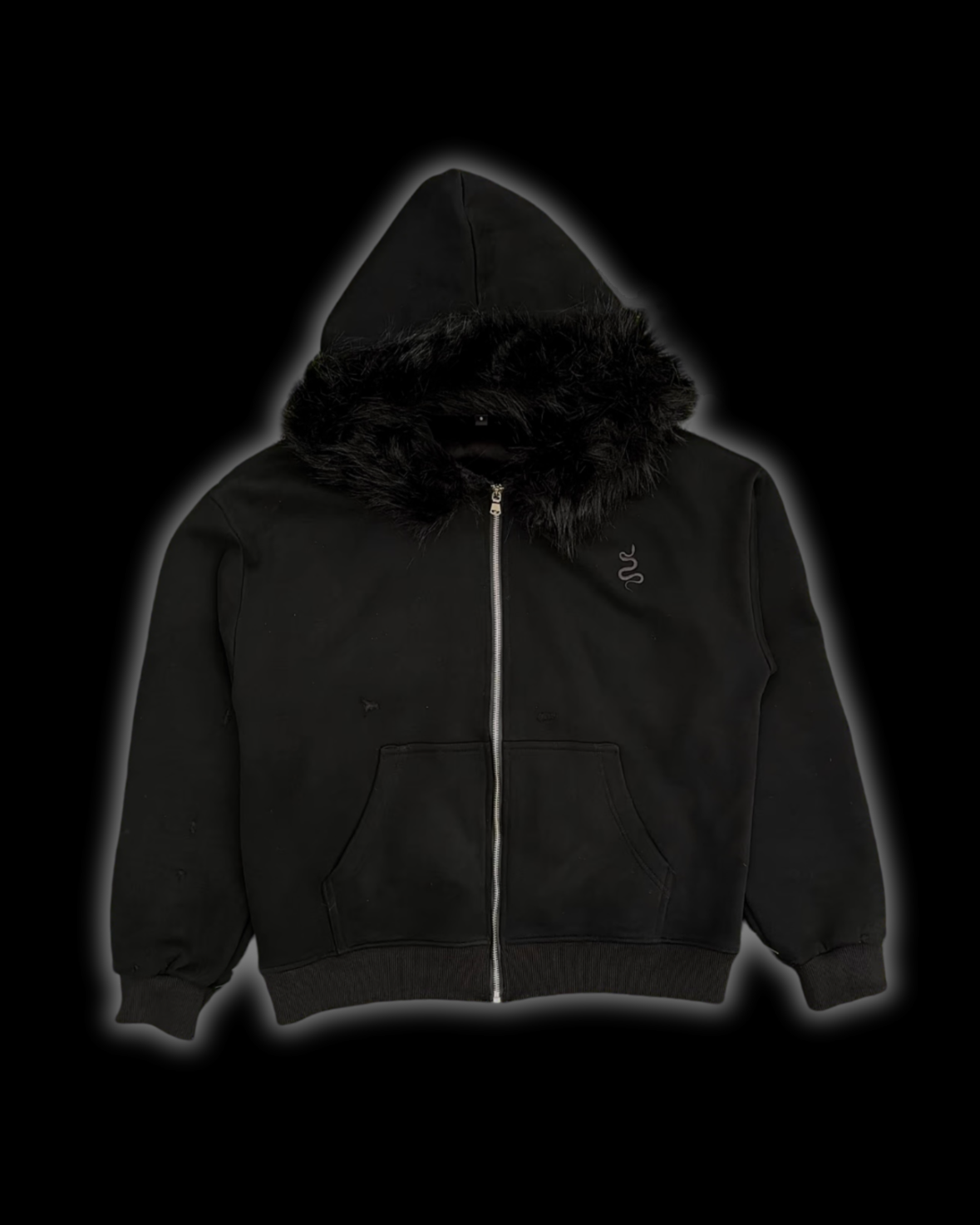 Fur hoodie